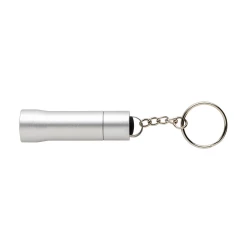 Brelok do kluczy z aluminium z recyklingu, latarka Flash (P514.0402)-2