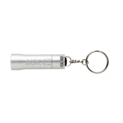 Brelok do kluczy z aluminium z recyklingu, latarka Flash (P514.0402)-3