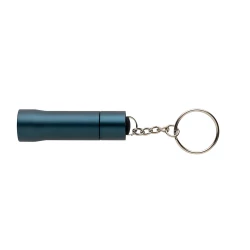 Brelok do kluczy z aluminium z recyklingu, latarka Flash (P514.0405)-2