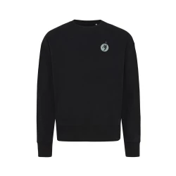 Luźna bluza z bawełny z recyklingu Iqoniq Kruger (T9302.001.M)-4