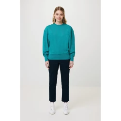 Luźna bluza z bawełny z recyklingu Iqoniq Kruger (T9302.009.XS)-5