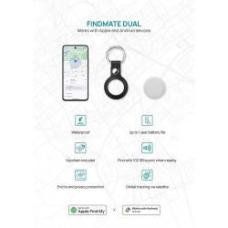 Bezprzewodowy wykrywacz kluczy, lokalizator Findmate Dual (P301.6203)-9