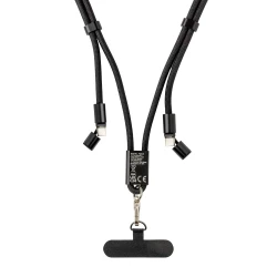LoopAmp RCS RPET adjustable phone cord with 60W cable (P302.5301)-8