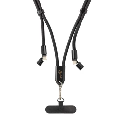 LoopAmp RCS RPET adjustable phone cord with 60W cable (P302.5301)-10