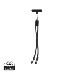 LoopAmp RCS RPET adjustable phone wrist strap 60W cable (P302.5701)-15