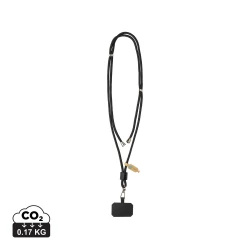 CarryLoop RCS recycled PET adjustable phone holder lanyard (P302.8101)-9