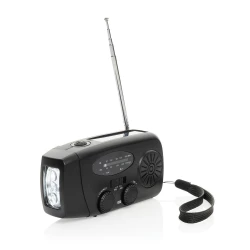 Radio survivalowe AM/FM, power bank 1800 mAh, latarka RescueWave (P326.4301)-2
