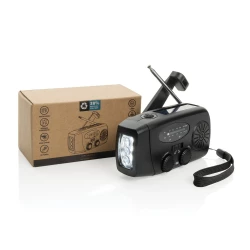 Radio survivalowe AM/FM, power bank 1800 mAh, latarka RescueWave (P326.4301)-10