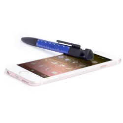 Długopis wielofunkcyjny, czyścik do ekranu, linijka, stojak na telefon, touch pen, śrubokręty (V1849/A-04)-5