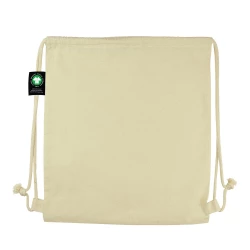 Organic cotton drawstring bag B'RIGHT | Meredith (V0944-20)-4