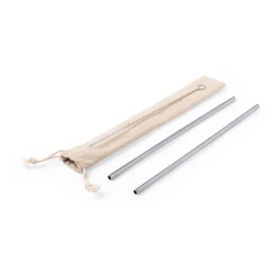 Trinkhalmen, 2 St., Edelstahl (V8803/A-32)