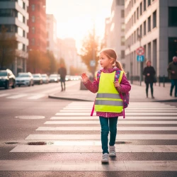 Children’s reflective vest | Nestana (VA074-08)-10