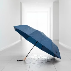 Wiatroodporny parasol manualny RPET, składany | Uksan (VA067-04)-2