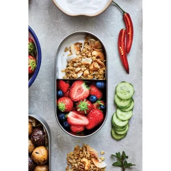 Lunchbox, pudełko śniadaniowe Black+Blum Double Bento (P439.2002)-17