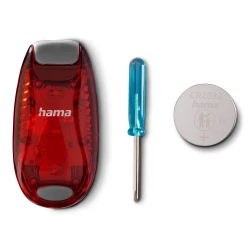 Zestaw lampek rowerowych, ostrzegawczych Hama 2 el. (VH051-03)-10