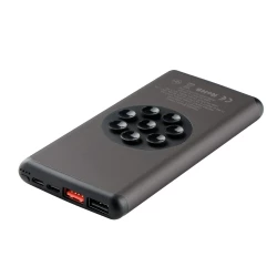 Wireless power bank 10000 mAh Mauro Conti with suction cups, wireless charger 10W | Stef (V4833-03)-3