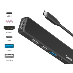 Hub USB, USB-C, HDMI Hama (VH071-03)-5