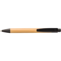 Bamboo notebook A5 with ball pen (V0200-17)-6