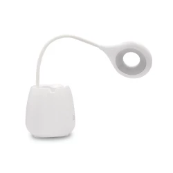 Schreibtischlampe, Wireless Lautsprecher 3W, Telefonständer, Halterung für Schreibutensilien | Asar (V0188-02)-6