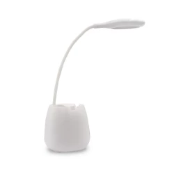 Schreibtischlampe, Wireless Lautsprecher 3W, Telefonständer, Halterung für Schreibutensilien | Asar (V0188-02)-10
