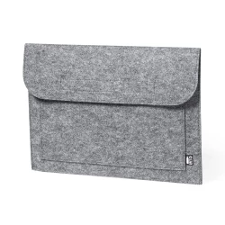 Teczka na dokumenty z filcu RPET, etui na laptopa 15