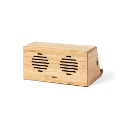 Bambusowy głośnik bezprzewodowy 3W, bezprzewodowa ładowarka 10W (V8312-18)-4