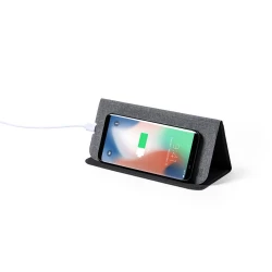 Podkładka pod mysz RPET, ładowarka bezprzewodowa 10W (V8322-15)-2