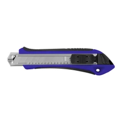 Nóż do tapet z mechanizmem zabezpieczającym, zapasowe ostrza w komplecie | Sutton (V7237-04)-5