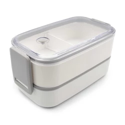 Lunch boxes 2 in 1, 2x700 ml, cutlery | Cash (V7246-02)