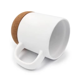 Kubek ceramiczny 370 ml z korkowym elementem | Kate (V8297-02)-3