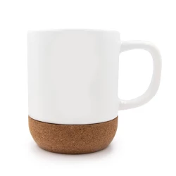 Kubek ceramiczny 370 ml z korkowym elementem | Kate (V8297-02)-5