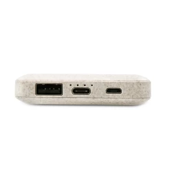 Power bank 8000 mAh ze słomy pszenicznej | Jenkins (V0725-00)-3