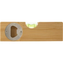 Flaschenöffner aus Bambus, Wasserwaage (V4892-17)-2