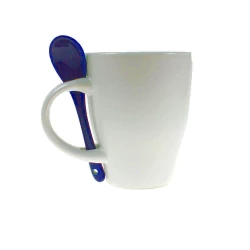 Kubek ceramiczny 300 ml z łyżeczką (V5269-04)-2