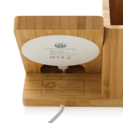 Ładowarka bezprzewodowa 5W, organizer na biurko Calgary (P308.479)-7
