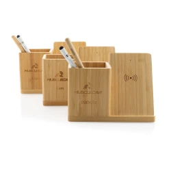 Ładowarka bezprzewodowa 5W, organizer na biurko Calgary (P308.479)-11
