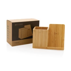Ładowarka bezprzewodowa 5W, organizer na biurko Calgary (P308.479)-14