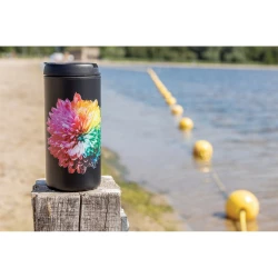 Kubek podróżny 330 ml Metro ze stali nierdzewnej z recyklingu (P435.041)-16