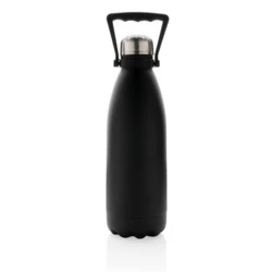 Take your favourite drinks everywhere in this large double wall stainless steel bottle. With its large capacity of 1.5 litres, you are assured to have plenty to drink and the bottle keeps your beverages hot for up to 5 hours or cold for up to 15 hour-2
