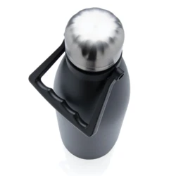 Take your favourite drinks everywhere in this large double wall stainless steel bottle. With its large capacity of 1.5 litres, you are assured to have plenty to drink and the bottle keeps your beverages hot for up to 5 hours or cold for up to 15 hour-6