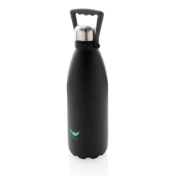 Take your favourite drinks everywhere in this large double wall stainless steel bottle. With its large capacity of 1.5 litres, you are assured to have plenty to drink and the bottle keeps your beverages hot for up to 5 hours or cold for up to 15 hour-9