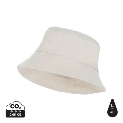 Kapelusz Impact AWARE™, niebarwione płótno z recyklingu (P453.080)-6