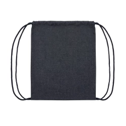 Impact AWARE™ recycled denim drawstring backpack (P762.835)-2