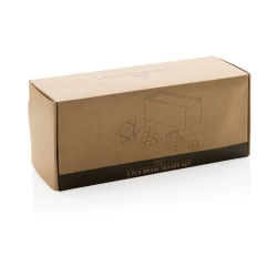 Exercise your mind like you exercise your muscles! Brain teaser toys are an ultra-fun way to better your analysing and problem-solving skills. This brain teaser set contains 3 puzzles and comes in a white painted pine wooden box. Made with FSC®certif-7
