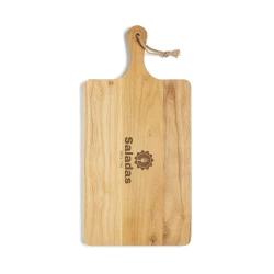 Stylish cutting/serving board that will look great in any kitchen. The spacious surface makes it easy to use it for both cutting and serving. The board is made of FSC-certified teak and has a beautiful golden to medium brown wood surface that darkens-3