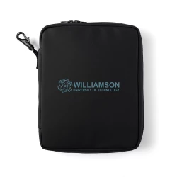 Keep all essentials near at hand with this handy organiser. This gives you a space for everything you need during a day, such as headphones, power bank, pens and notebooks. The snap hook on the short side allows you to attach the bag to a larger bag.-4