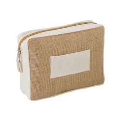 Jute cosmetic bag (V0035-16)