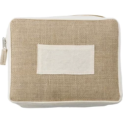 Kosmetiktasche aus Jute (V0035-16)-3
