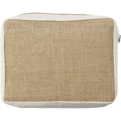 Kosmetiktasche aus Jute (V0035-16)-4