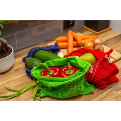 Cotton bag for fruits and vegetables, big size | Kelly (V0055-04)-2